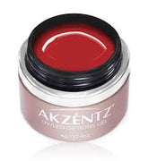 Gel Art Red - Akzentz Options UV/LED - LuvNailz